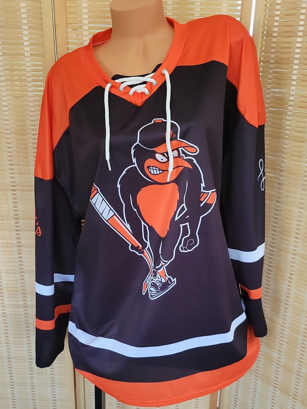 Baltimore Orioles Branded Hockey Shirt Fan Wear